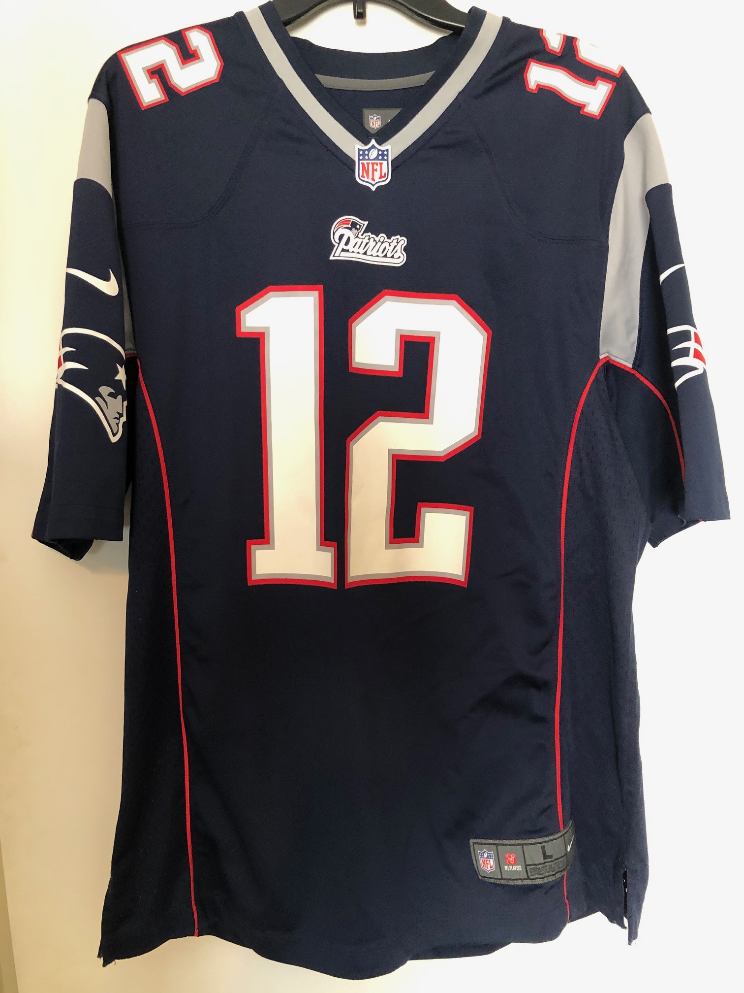 New England Patriots Jersey Signed By Tom Brady