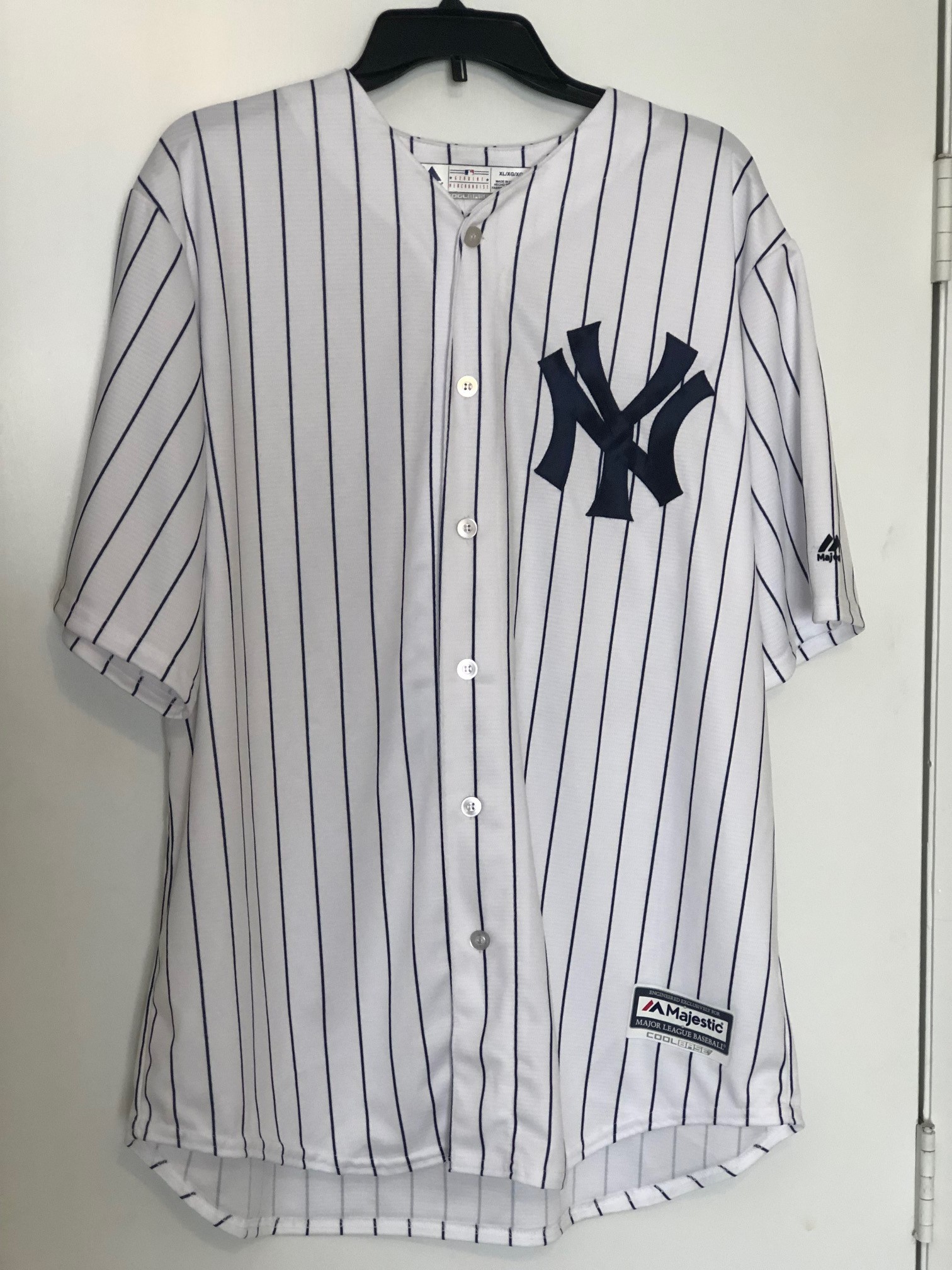 Crawford Family Charity Auction for ALS Research - Autographed Authentic  White Yankees Jersey signed by New York Yankees Outfield #99 Aaron Judge -  Size 48