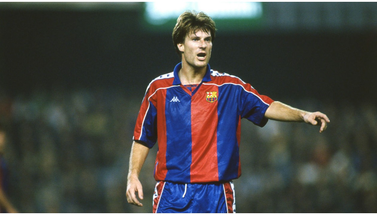 Laudrup Official Barcelona Signed Shirt, 1992/93 - CharityStars