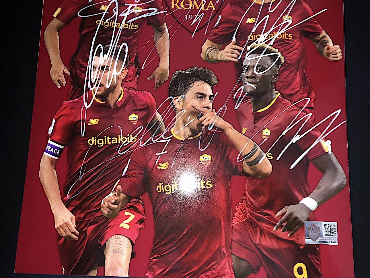 Official AS Roma Calendar, 2023 Signed by the Squad CharityStars