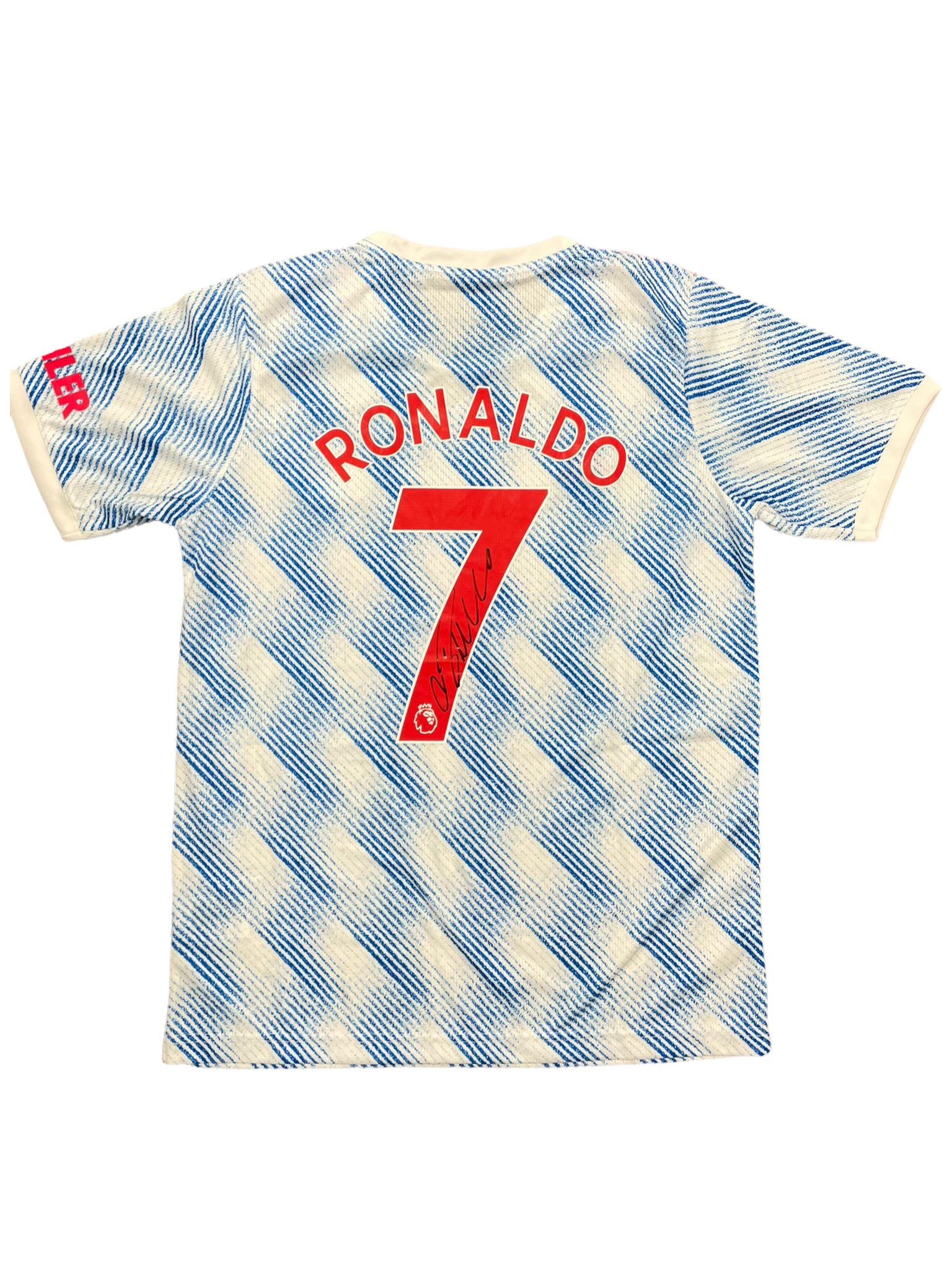 Cristiano Ronaldo Signed Manchester United Shirt: Away, 2021-22