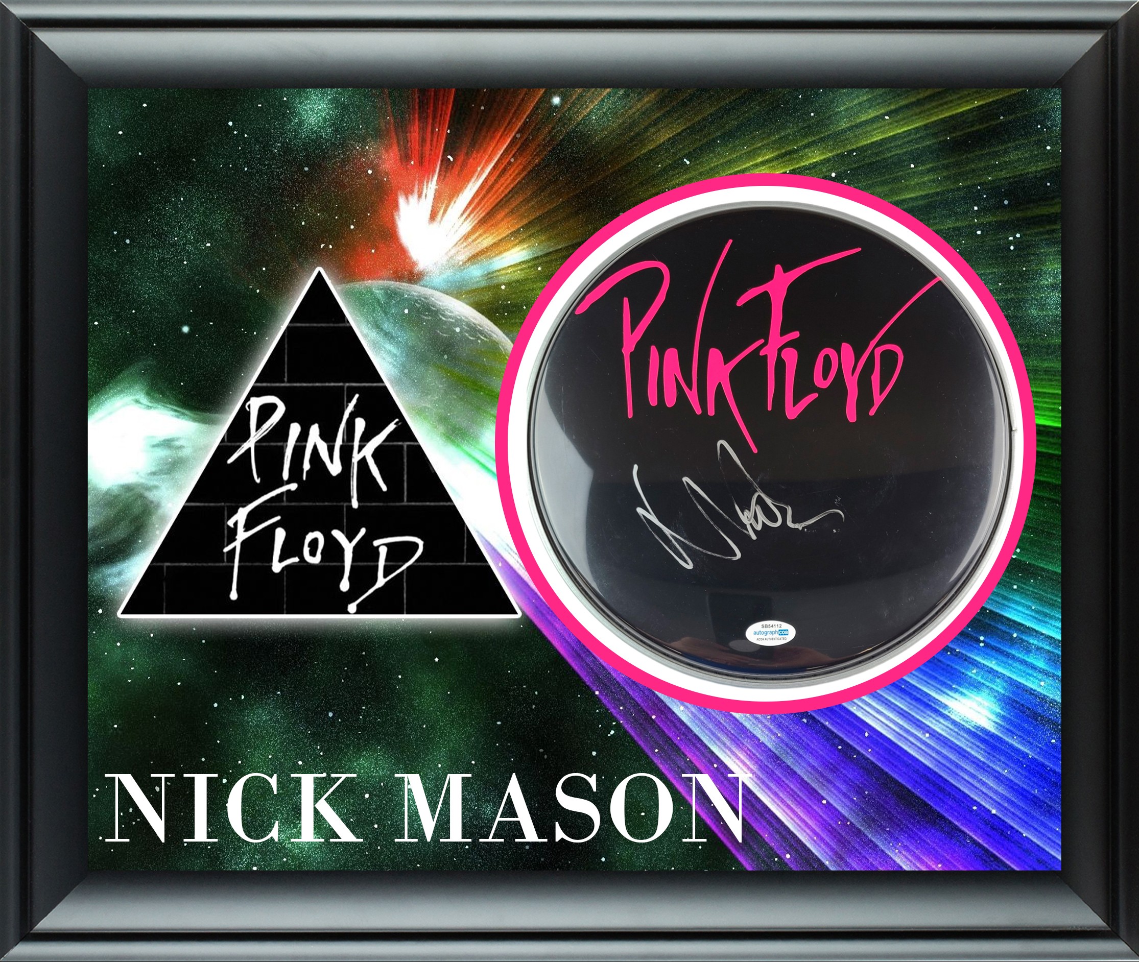 Vinile The Dark Side of the Moon dei Pink Floyd - Autografato -  CharityStars