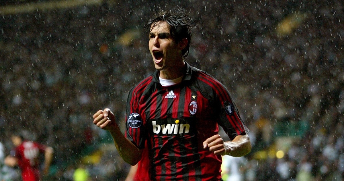 2007-08 AC Home Milan Retro Vintage Shirt KAKA