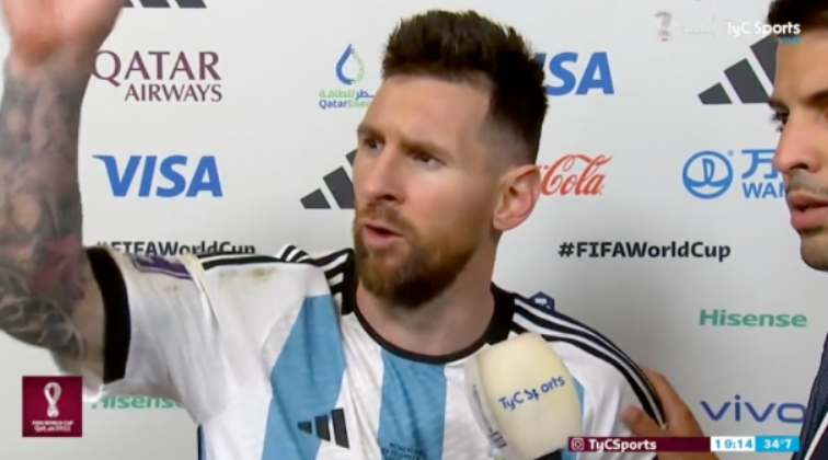 Lionel Messi Last Dance Match Shirt vs France World Cup Final 2022 Qatar -  CharityStars