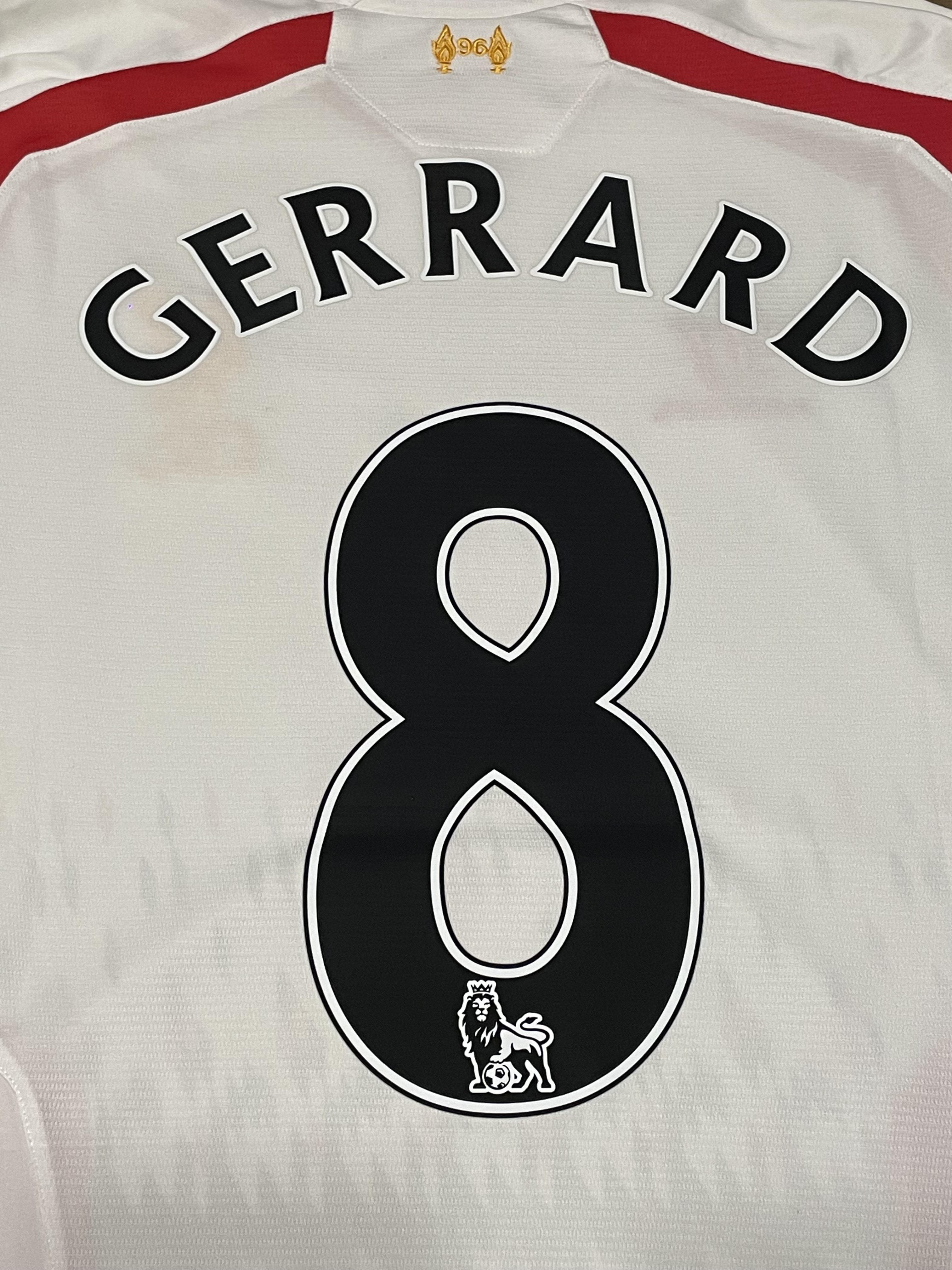 Steven Gerrard Liverpool Matchworn Shirt, 2013/14 - CharityStars