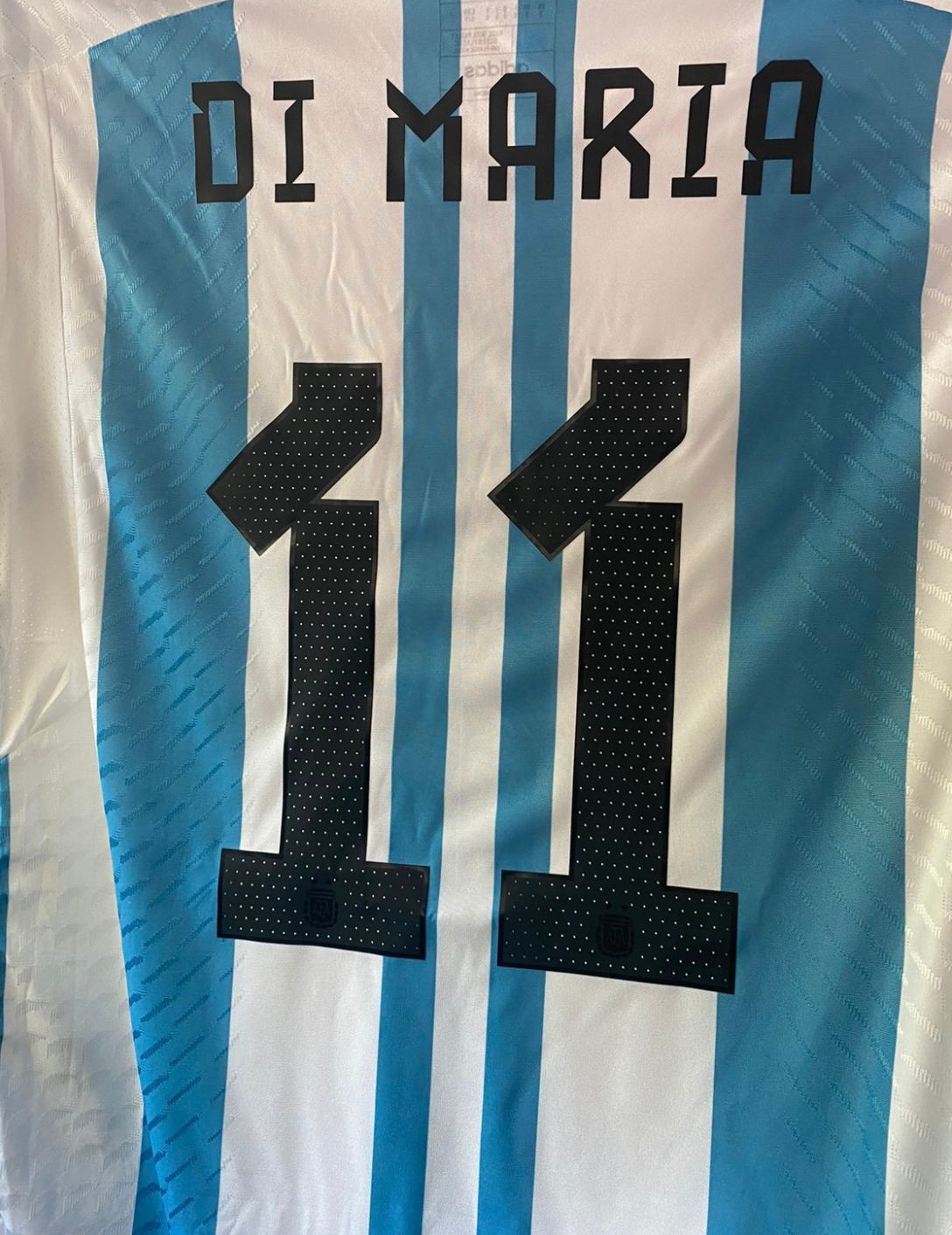 Probably my last match with this shirt in Argentina' - Angel Di