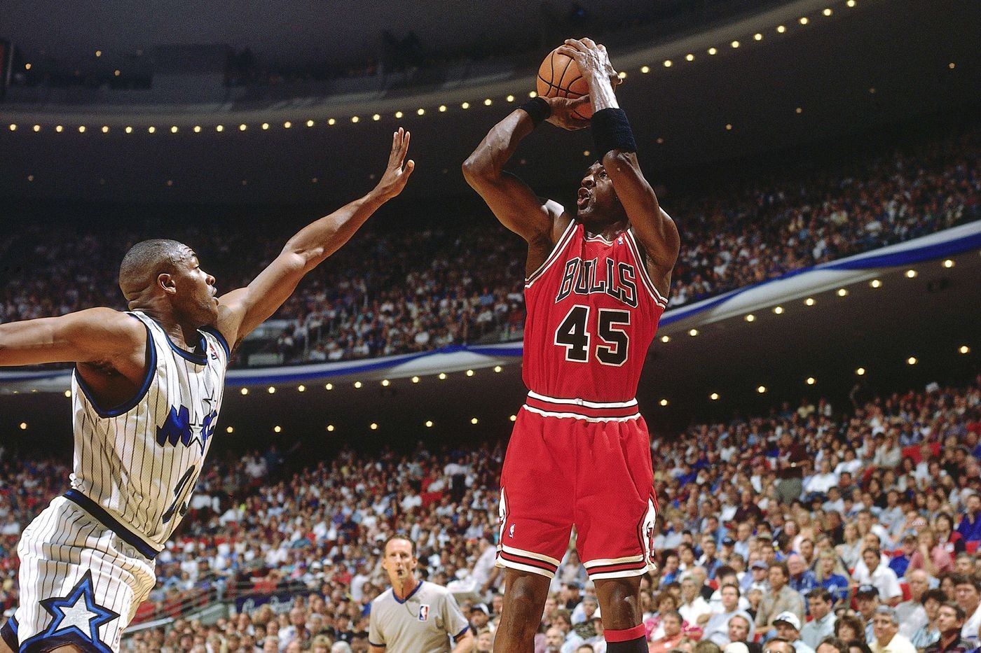 Michael Jordan Autographed 1994-95 Chicago Bulls White