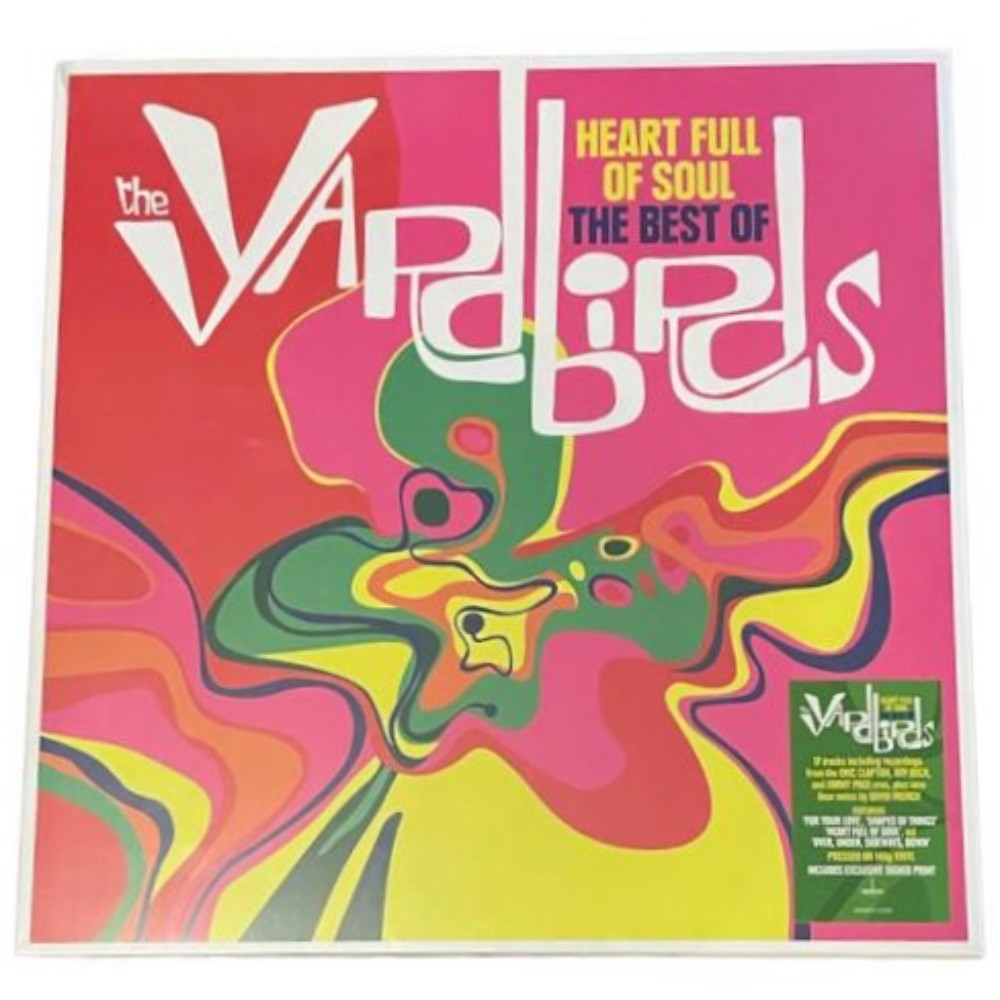 The Yardbirds 'Heart Full Of Soul' Signed Vinyl Print - CharityStars