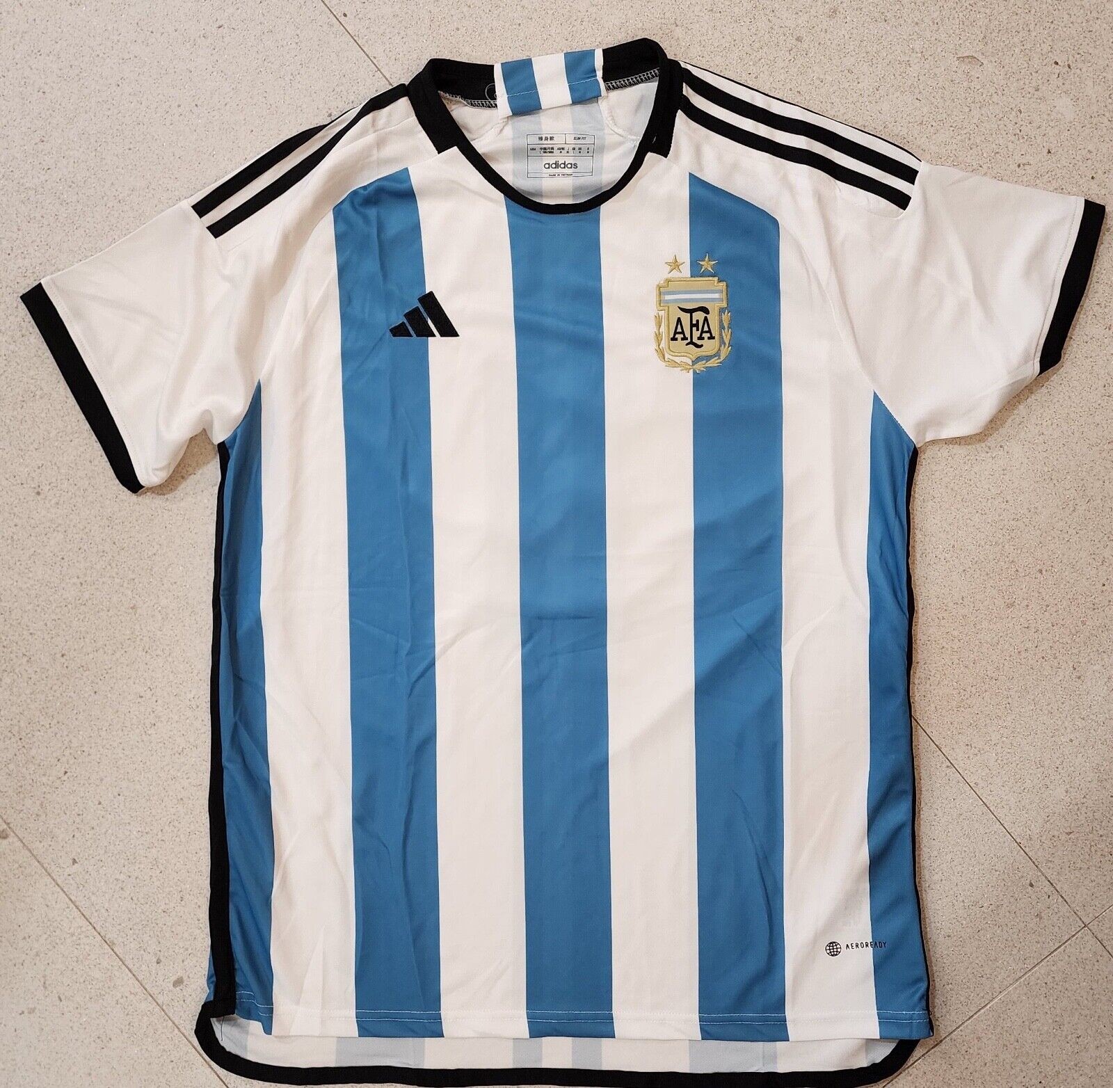 Ángel Di María Argentina World Cup 2022 Signed and Framed Shirt ...