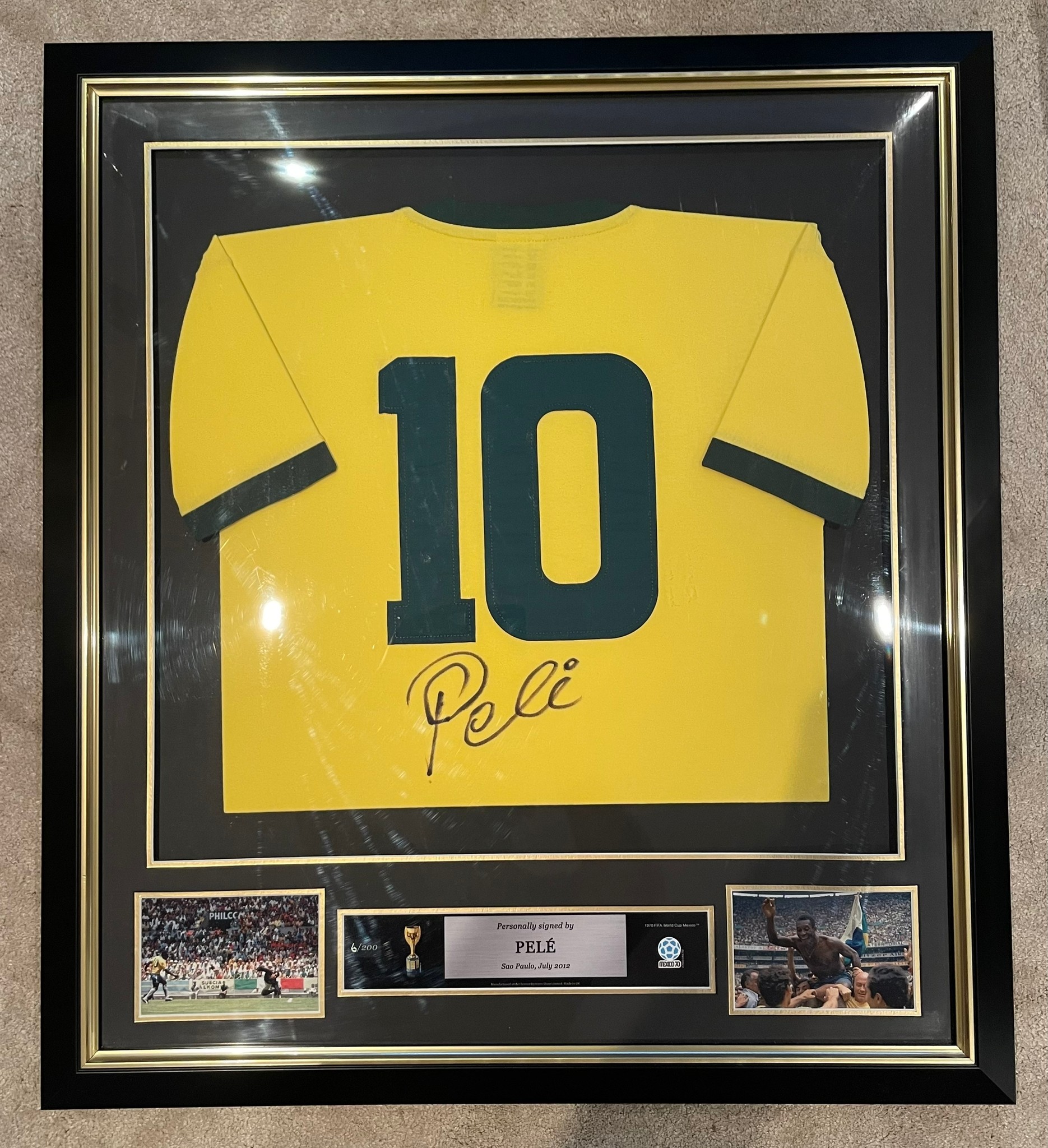 Brazil - Football World Championships - Pelé - Jersey - Catawiki