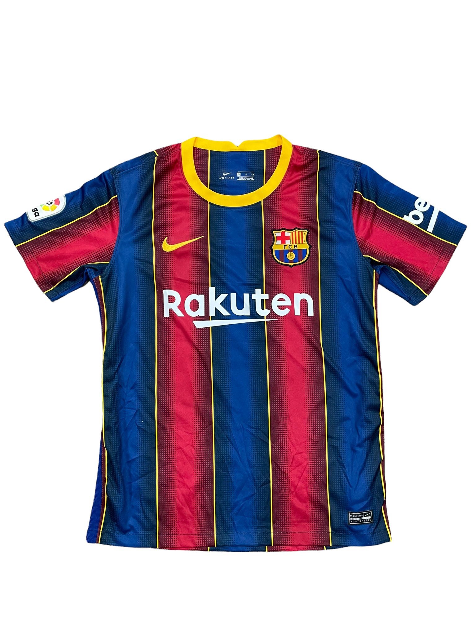 Messi's Barcelona Match Shirt, 2017/18 - CharityStars