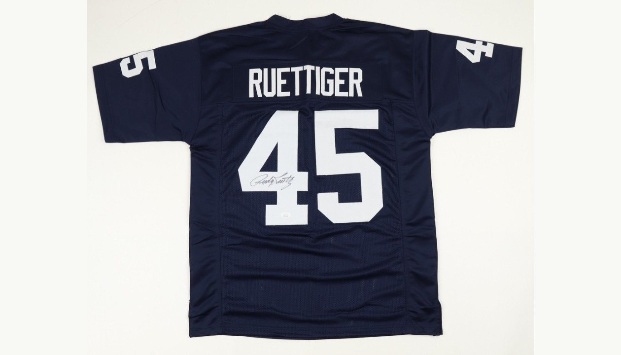 Rudy Ruettiger Signed Jersey - CharityStars