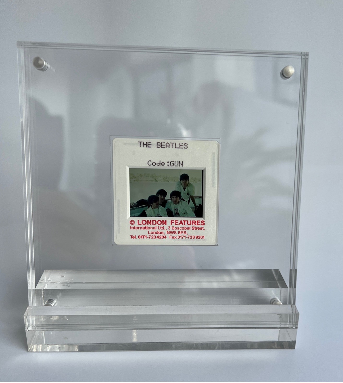 Rare 1970's Slide of The Beatles on a Boat - CharityStars