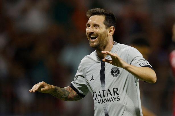 Messi's PSG Match Shirt, UCL 2021/22 - CharityStars