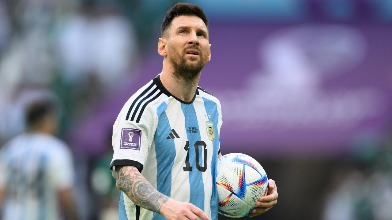 Messi's Match Shirt, Round of Sixteen, Qatar World Cup 2022 - Argentina vs  Australia - CharityStars