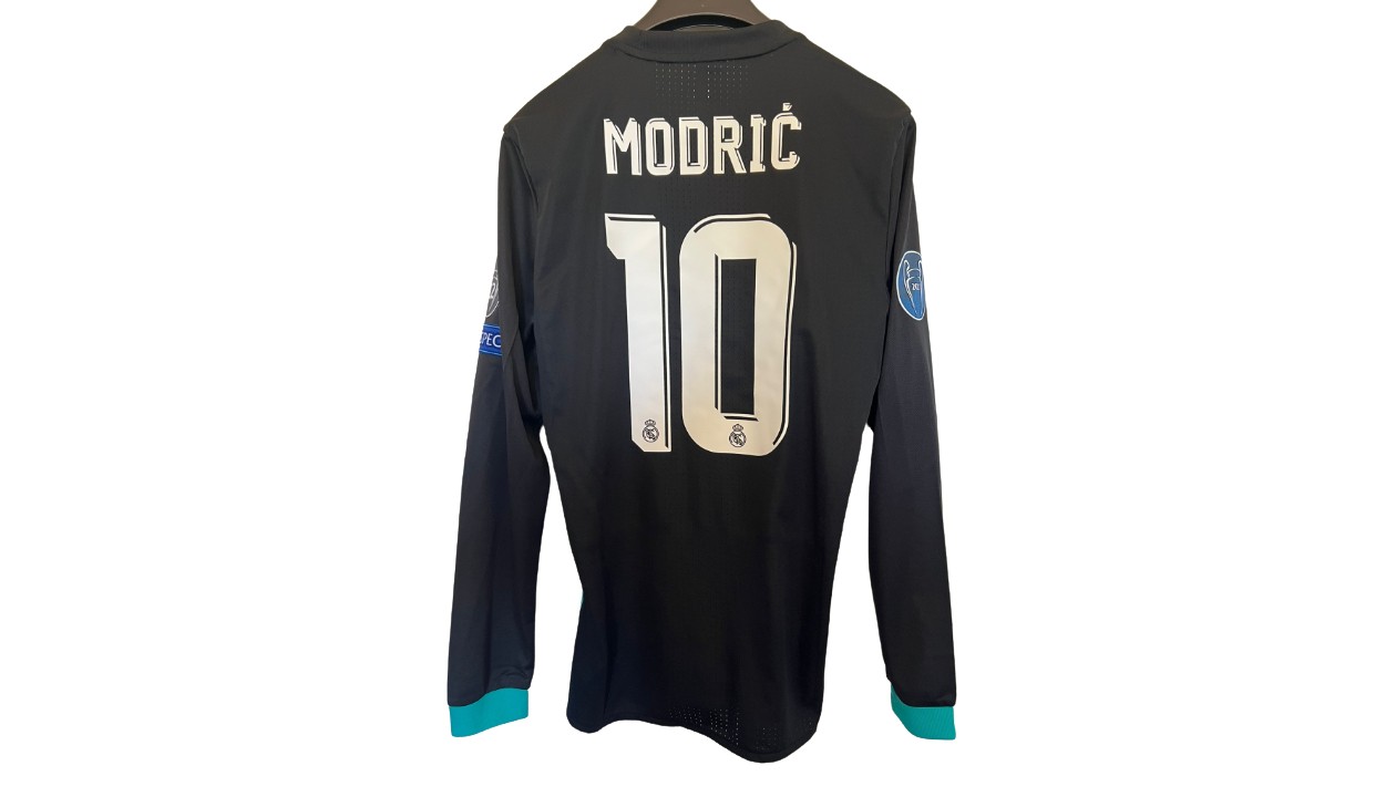 Modric's Real Madrid Match Shirt, UCL 2018/19 - CharityStars