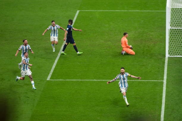 Lionel Messi Last Dance Match Shirt vs France World Cup Final 2022 Qatar -  CharityStars