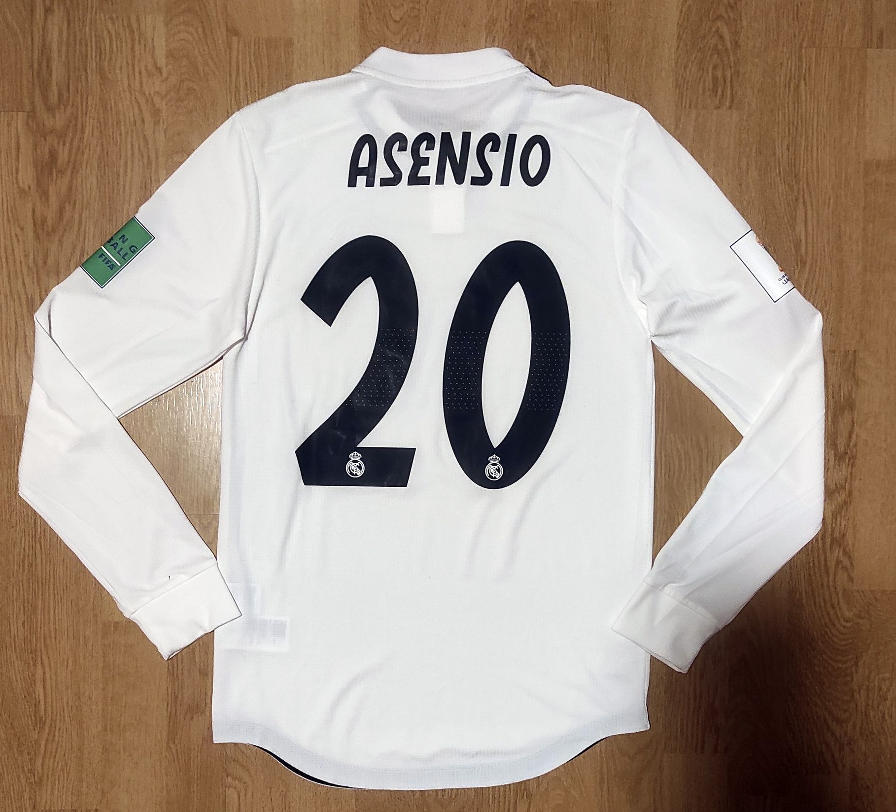 Marco Asensio's Real Madrid 2018 FIFA Club World Cup Match Shirt ...