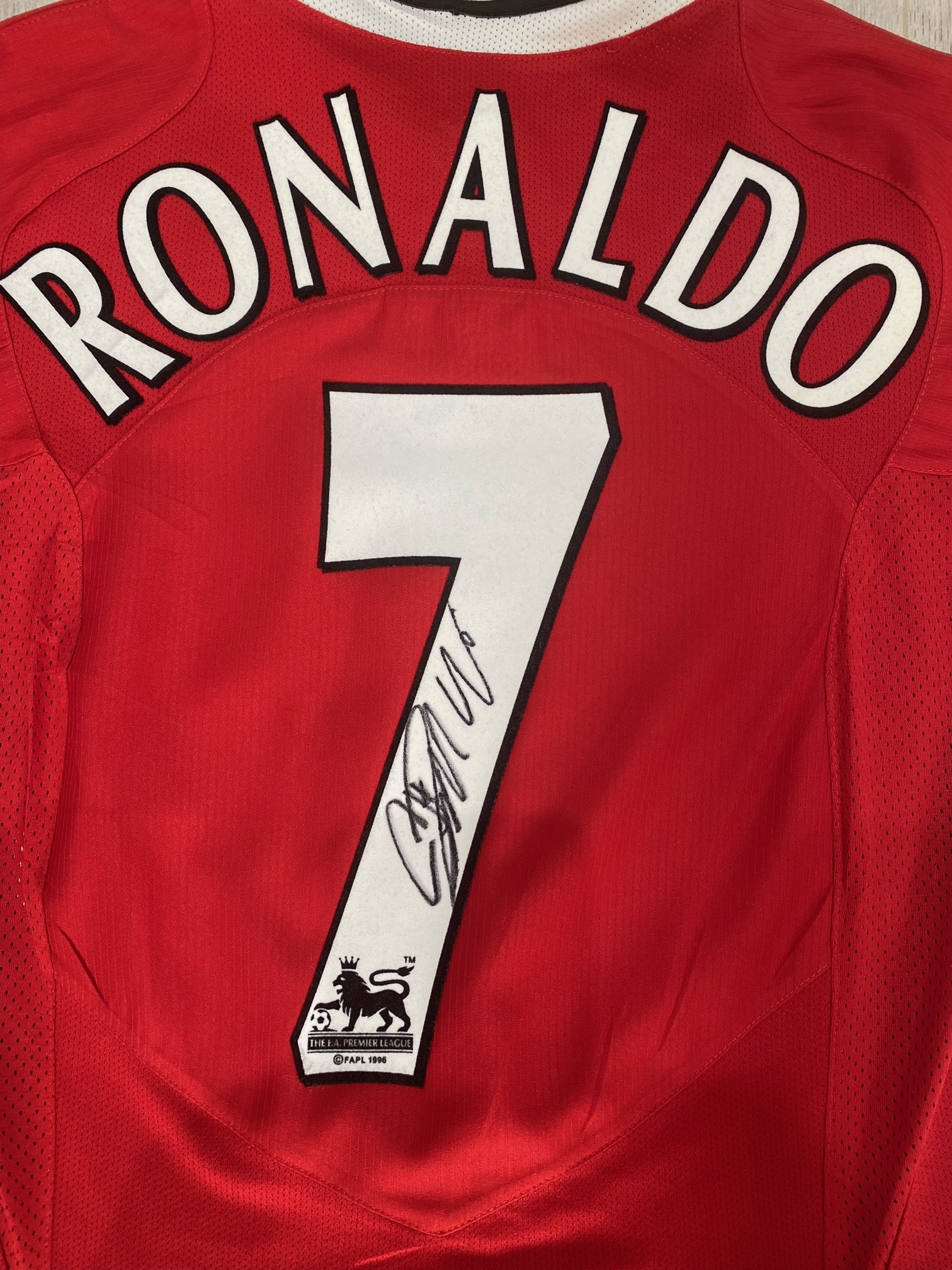 Sports Memorabilia Cristiano Ronaldo Autograph Jersey Portugal Framed  37Ã—45 - Autographed Soccer Jerseys at 's Sports Collectibles Store