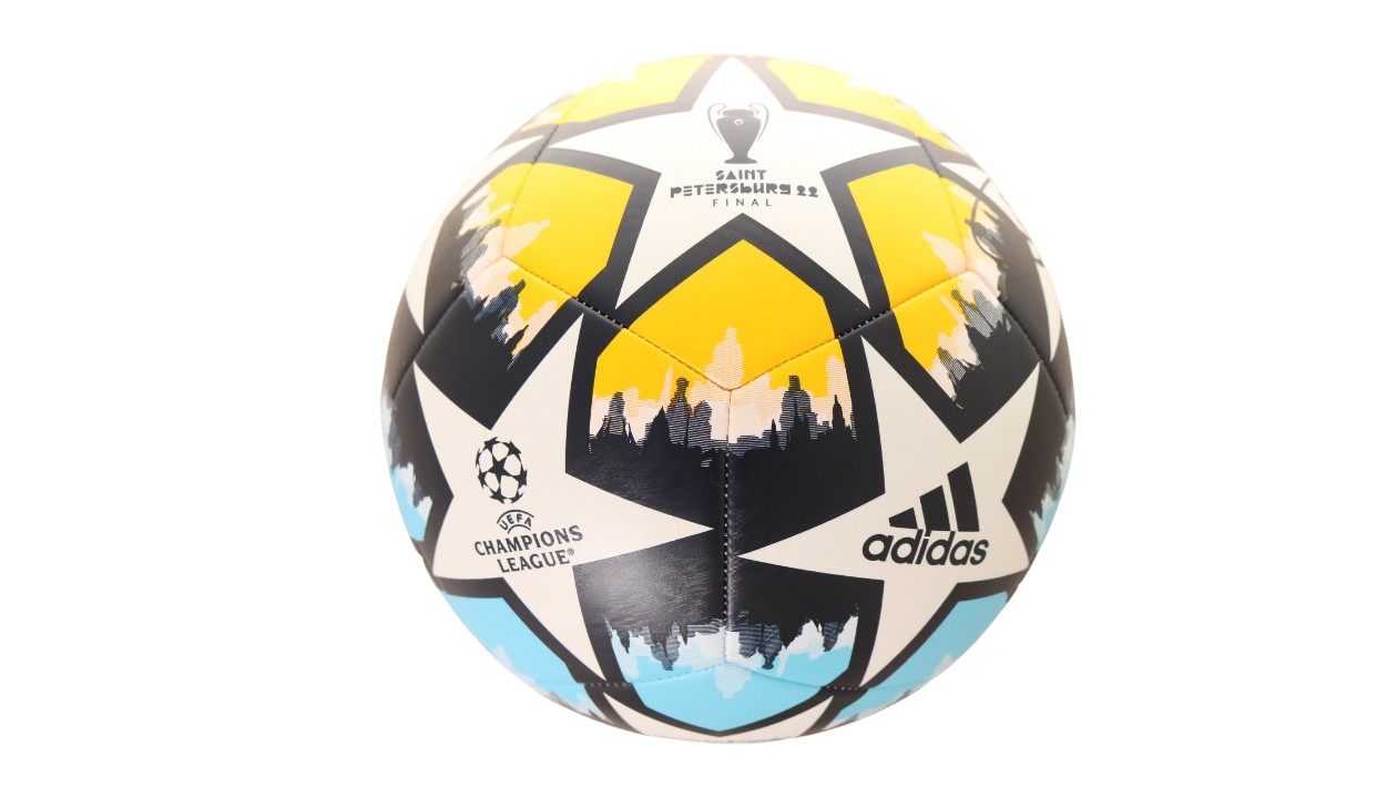 F.C. JUVENTUS - Pallone Ufficiale UCL 2020/21 Autografato Da Parte