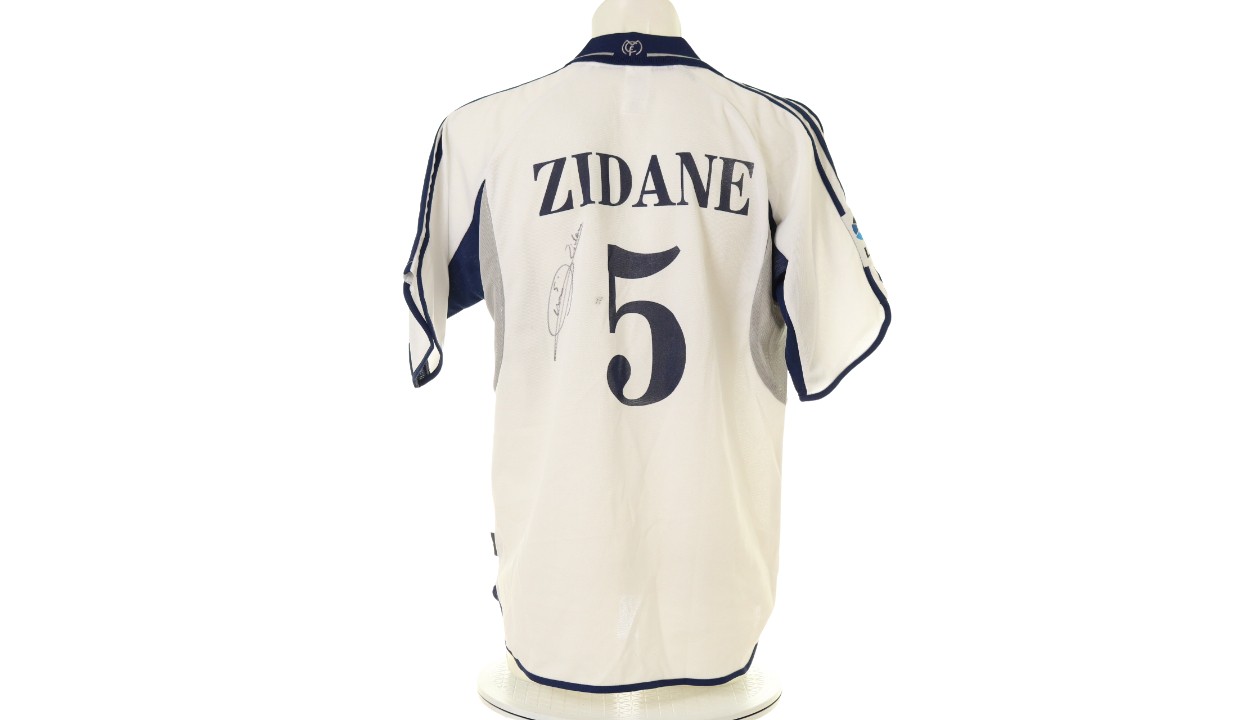 Zidane's Real Madrid Match Shirt, Last Match, 2006 - CharityStars