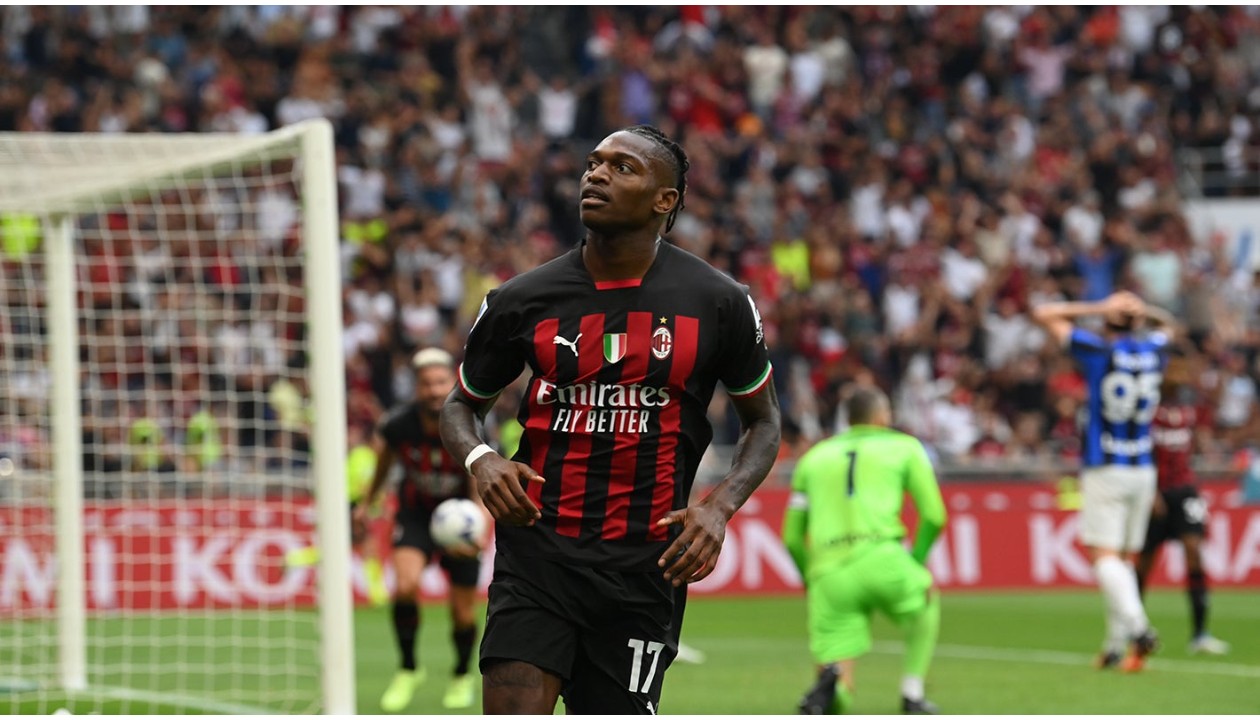 Maglia gara Leao Milan, 2022/23 - Autografata - CharityStars