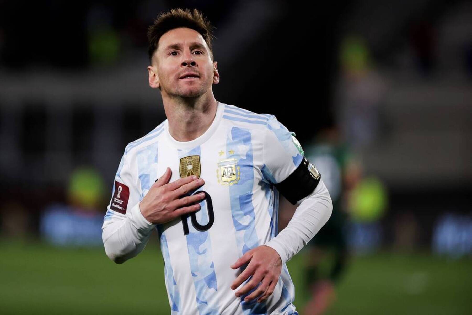 Messi's Argentina Match Shirt, 2022 - CharityStars