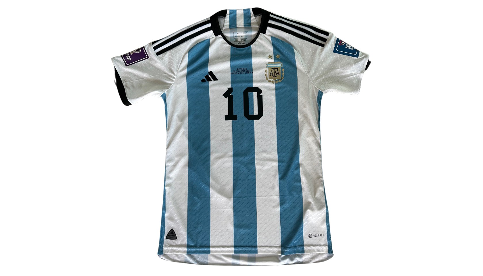 2021-22 Argentina Away S/S No.10 MESSI 2022 WorldCup Qualifying AFA jersey  shirt