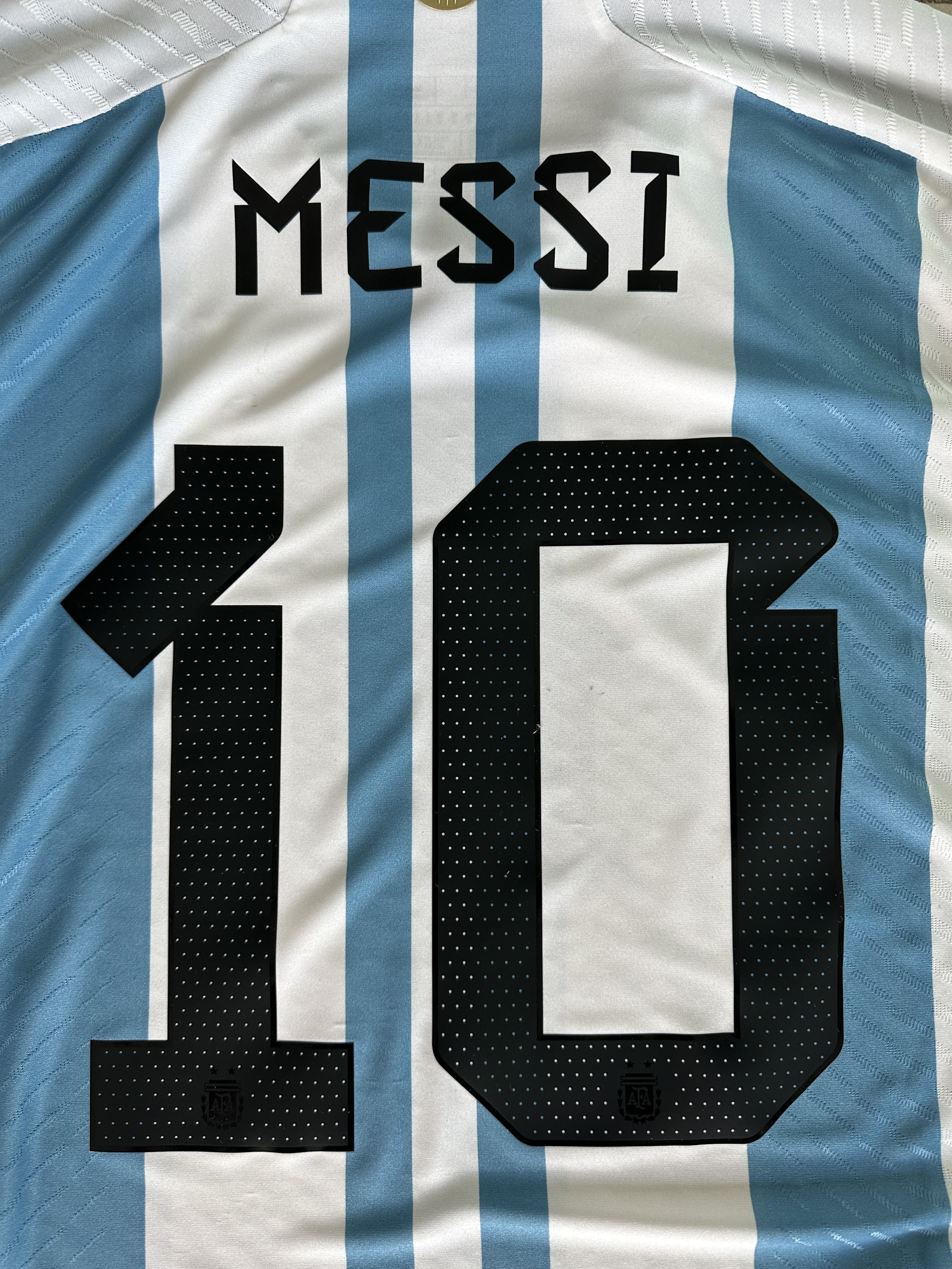 Messi's Match Shirt, Round of Sixteen, Qatar World Cup 2022 - Argentina vs  Australia - CharityStars