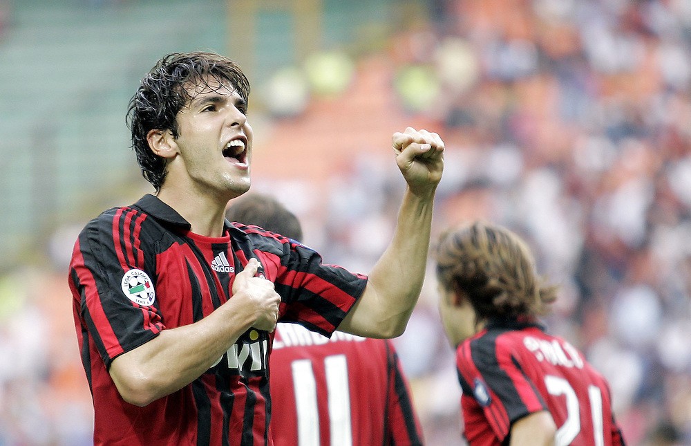 Kaka's AC Milan Signed Match Shirt, 2007/08 - CharityStars