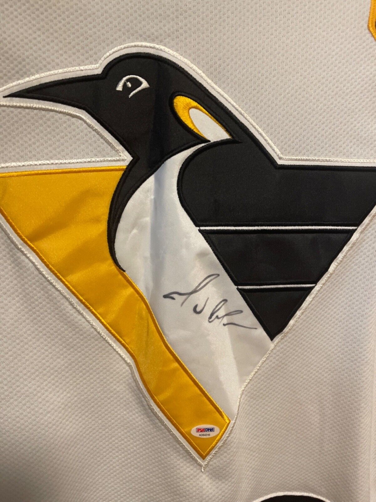 Mario Lemieux Signed Pittsburgh Penguins NHL Starter Jersey On