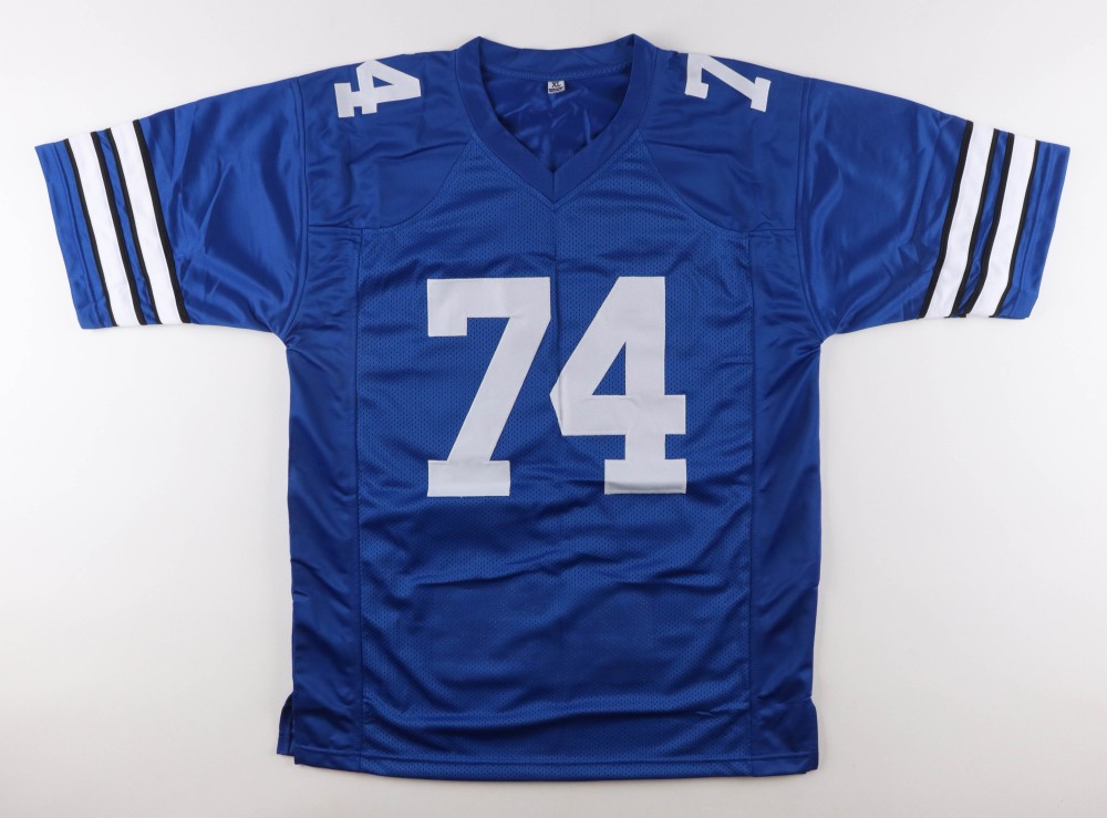 Bob Lilly Signed Cowboys Jersey - CharityStars