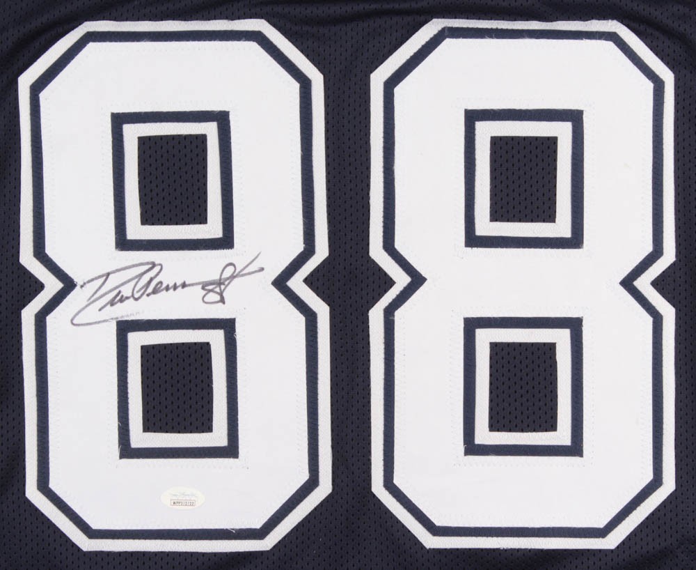 Drew Pearson Autographed Dallas Cowboys Custom White Jersey