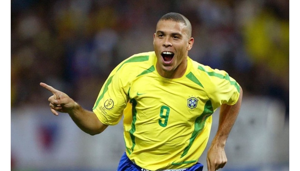 Sold at Auction: Brazil #9 Ronaldo Match Worn Shirt 2002