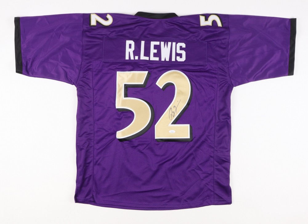 Ray Lewis Signed Pro Bowl Shirt - CharityStars