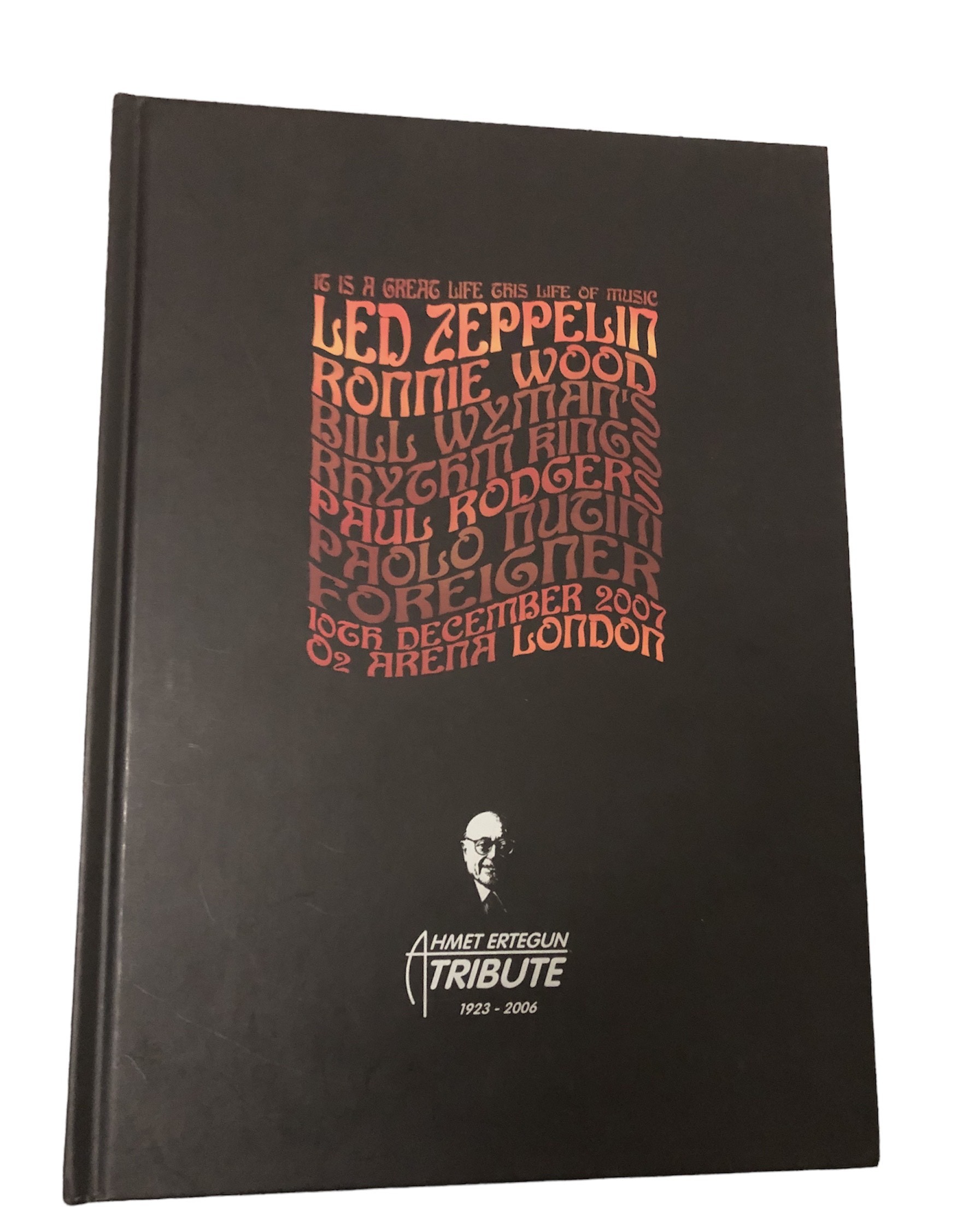 Zeppelin Signed Reunion Programme - CharityStars