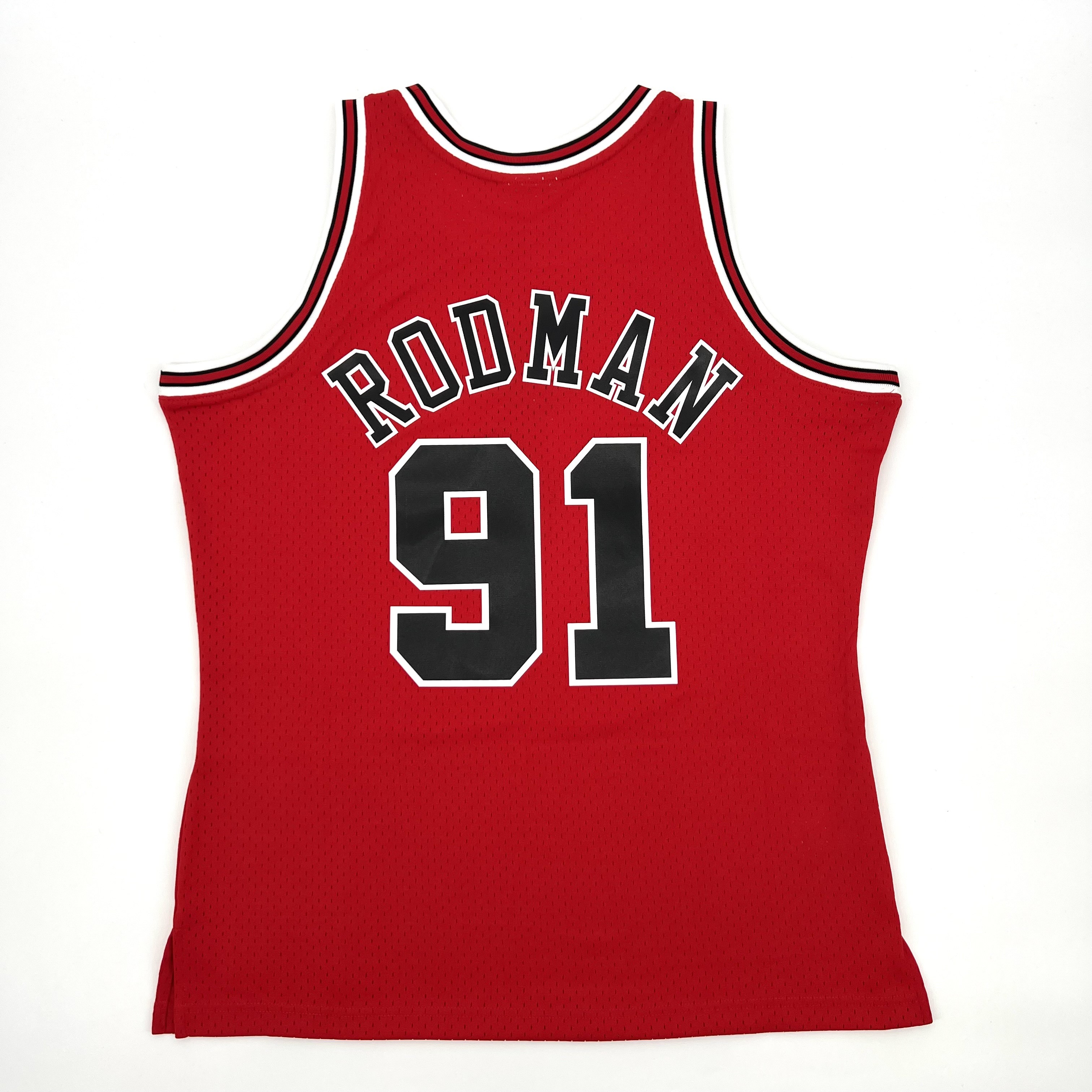 Dennis Rodman Signed Chicago Bulls Jersey Inscribed last 