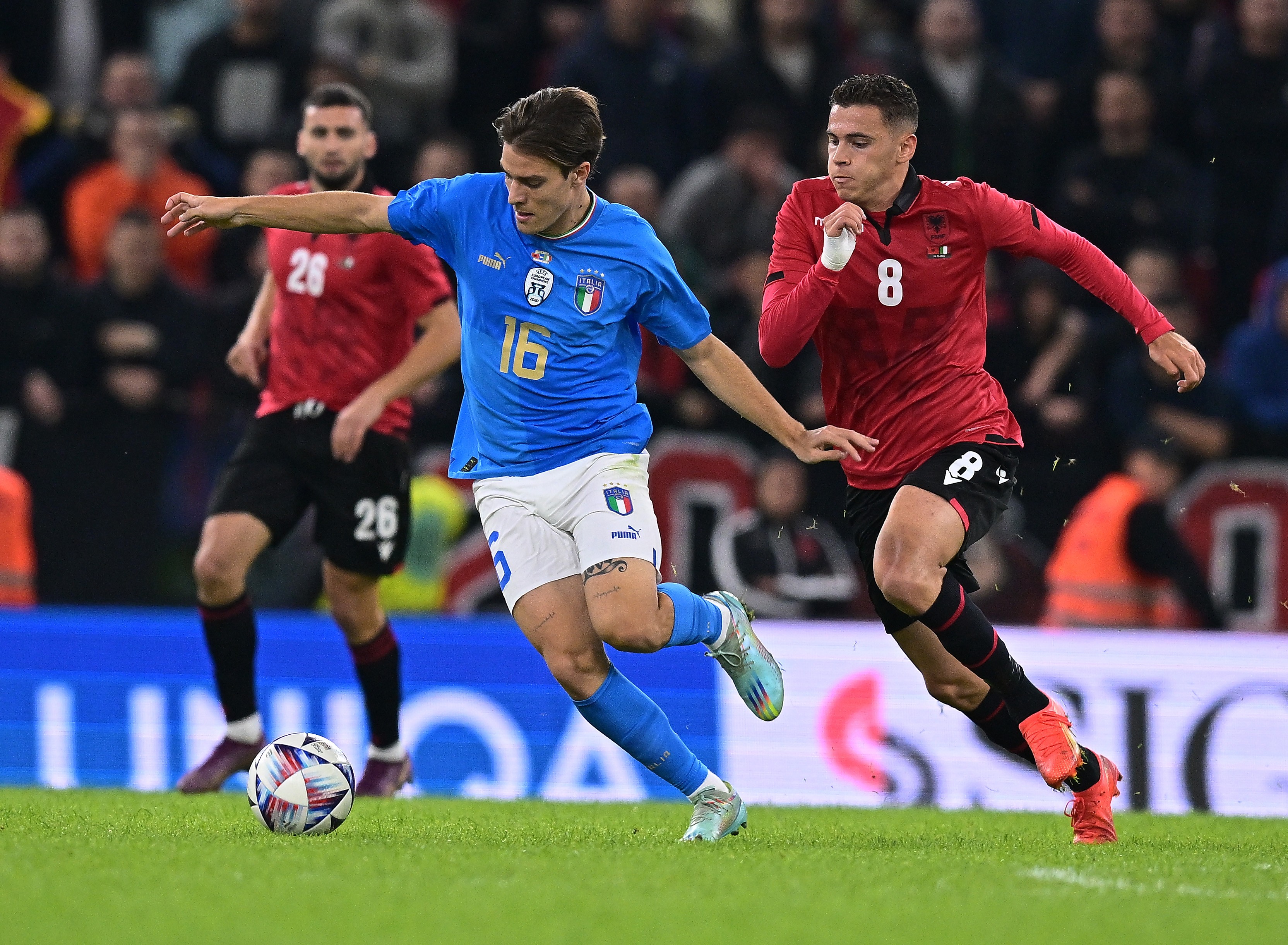 Di Lorenzo's Match Shirt, Italy-Argentina 2022 - CharityStars