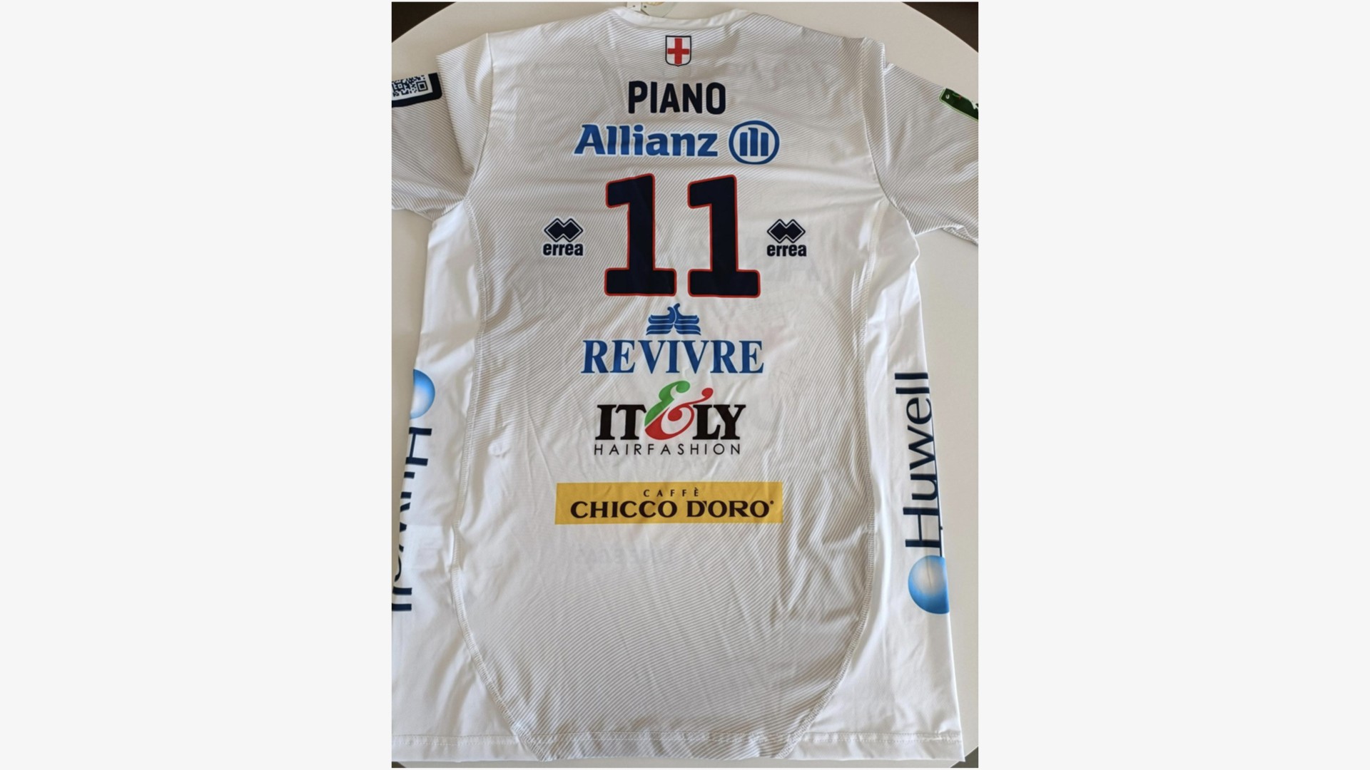 Piano Official Allianz Powervolley Milano Jersey - Signed by the