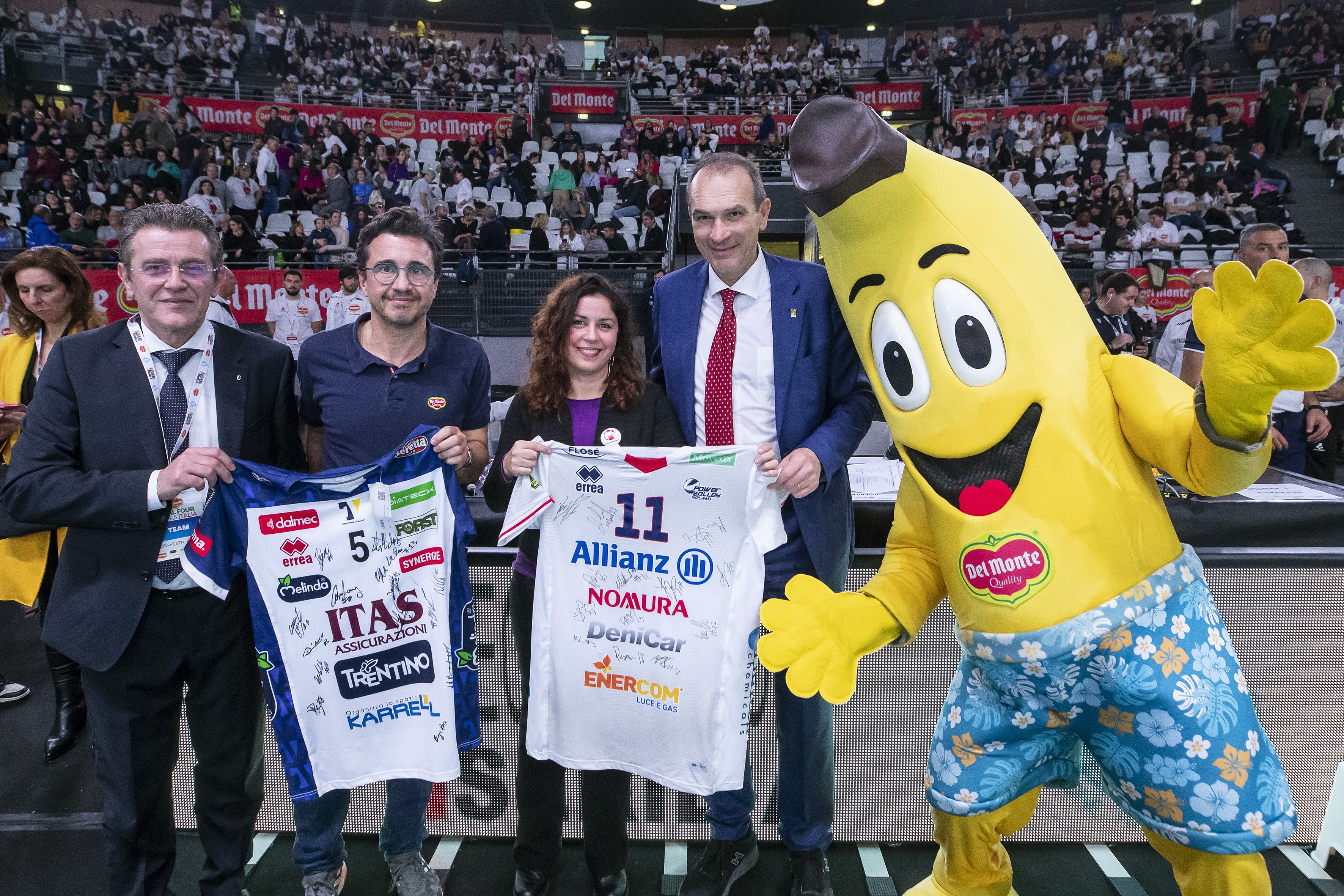 Piano Official Allianz Powervolley Milano Jersey - Signed by the