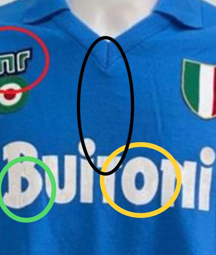 Maglia Maradona indossata Napoli-Avellino 1988 - CharityStars