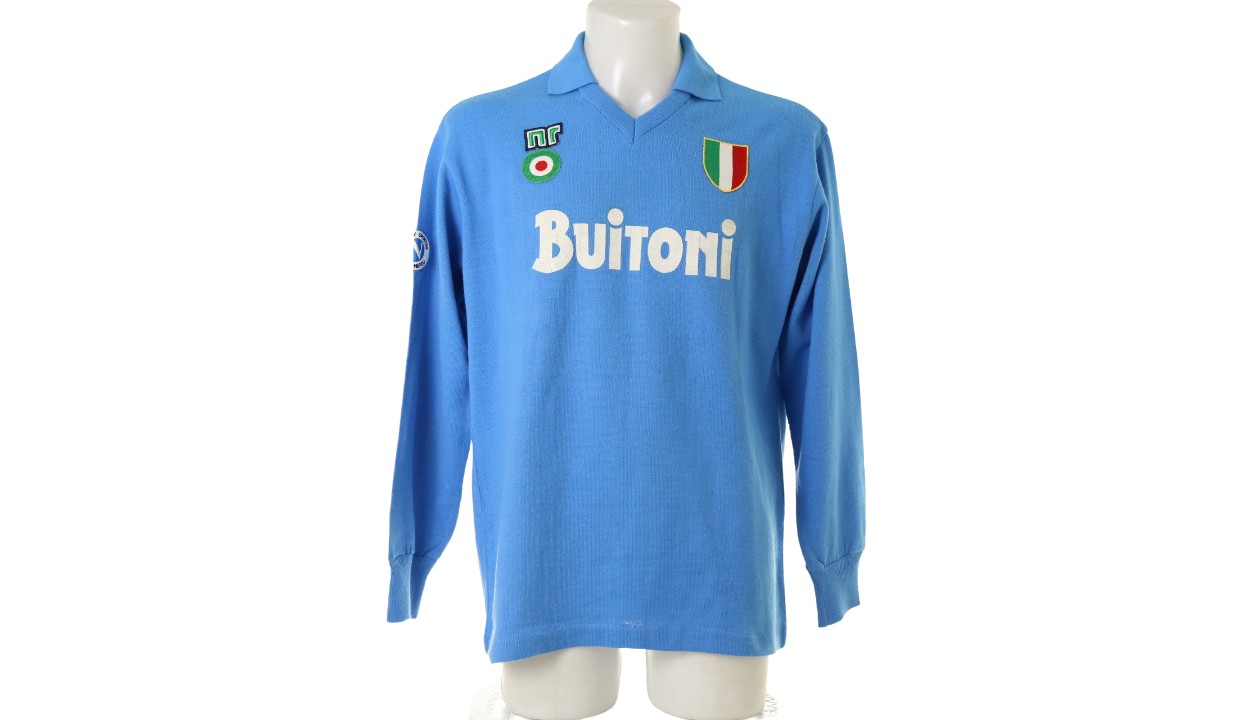 MAGLIA AVELLINO N° 15 MATCH WORN INDOSSATA SHIRT JERSEY