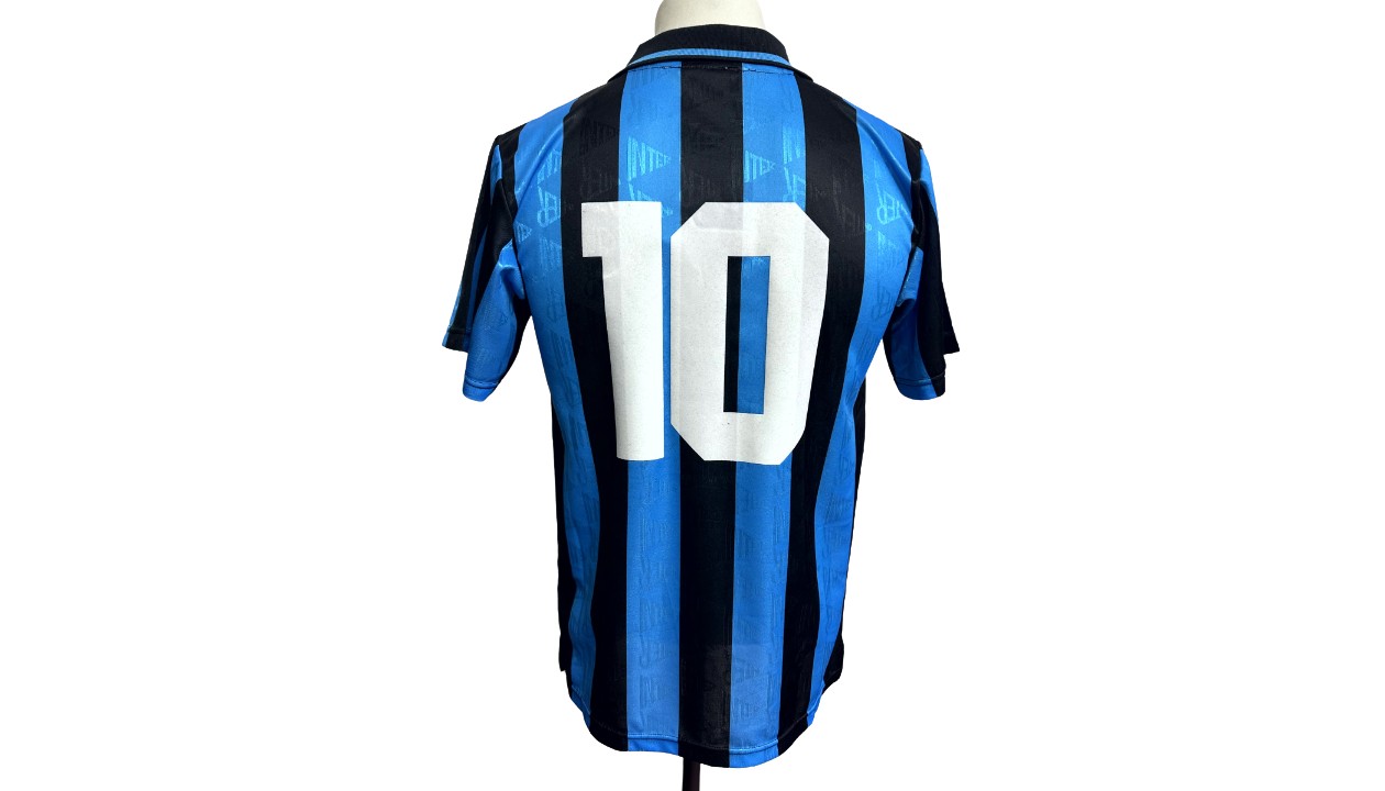 Matthaus Official Inter Shirt, 1992/93 - CharityStars