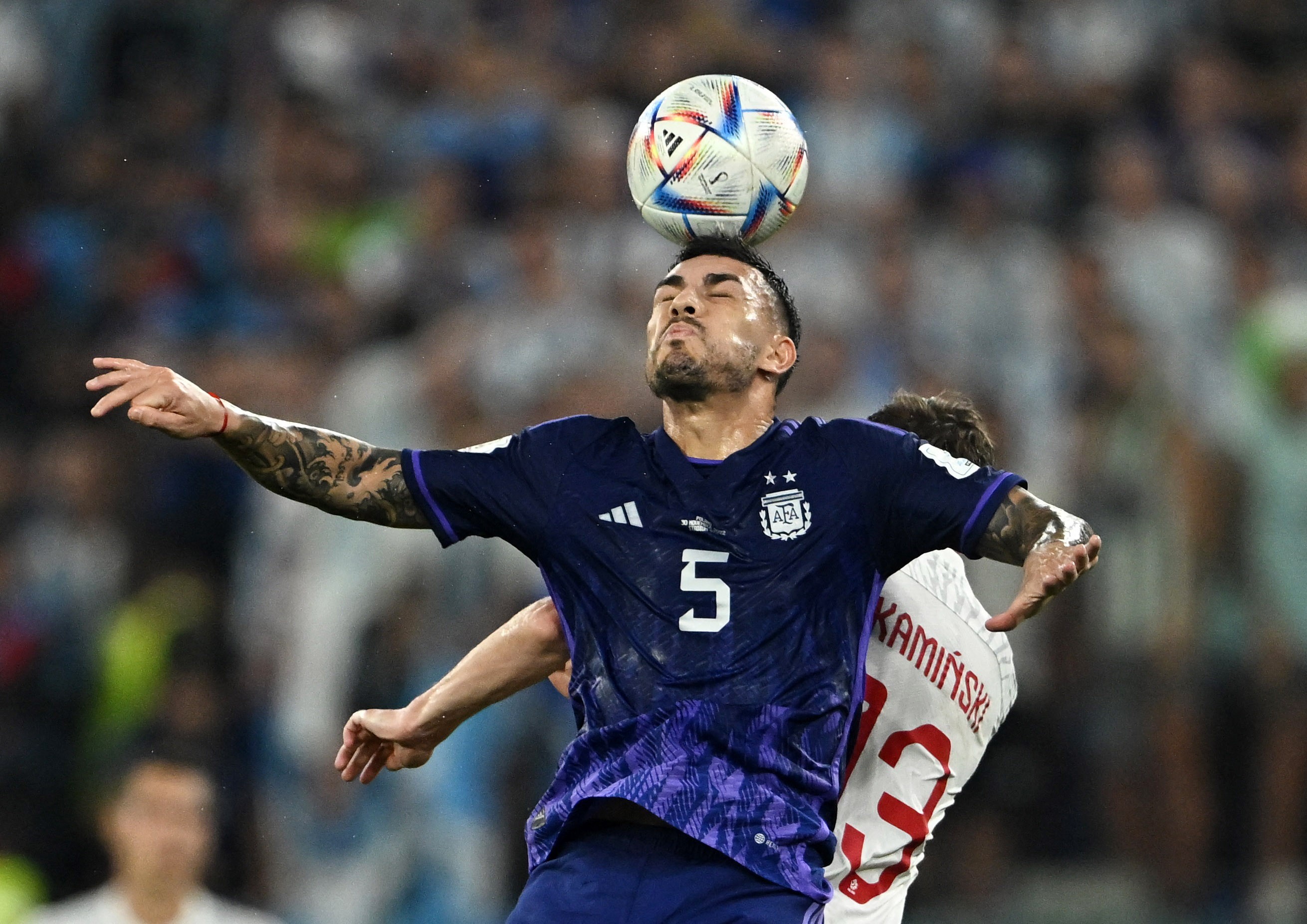 Messi's Match Shirt, Poland-Argentina WC Qatar 2022 - CharityStars