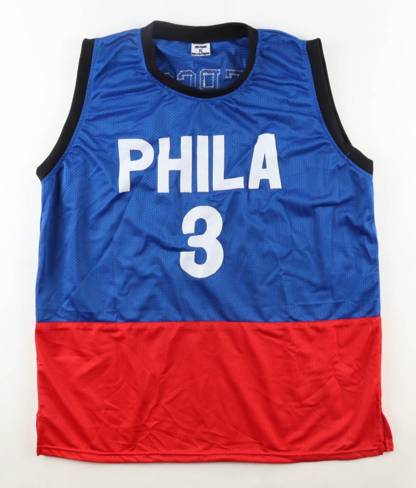 Iverson's Official Philadelphia 76ers Signed Jersey - CharityStars