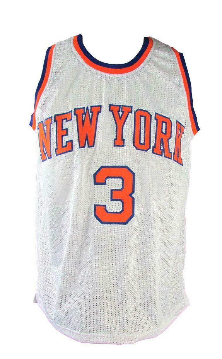 John Starks Signed NBA New-York Knicks Shirt - CharityStars