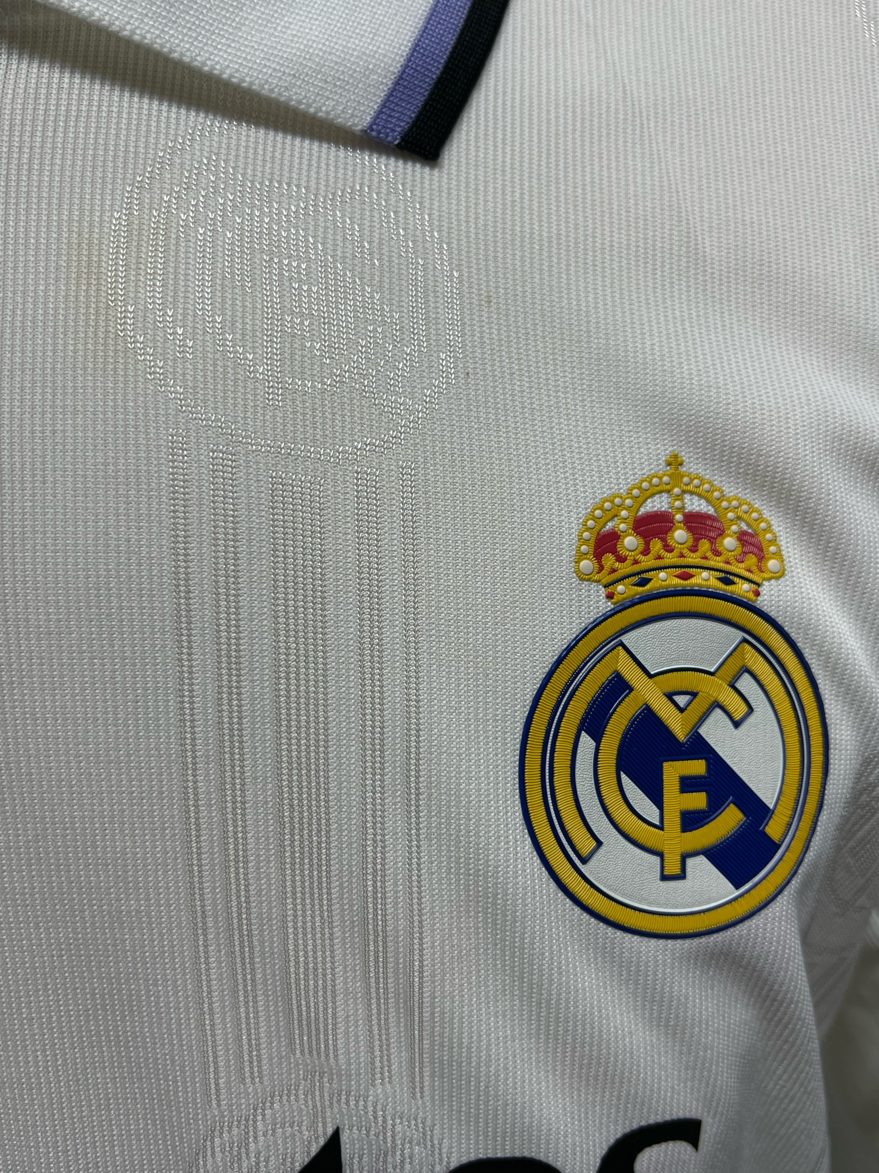 Benzema's Match-Issued/Worn Real Madrid Shirt, 2016/17 UCL - CharityStars