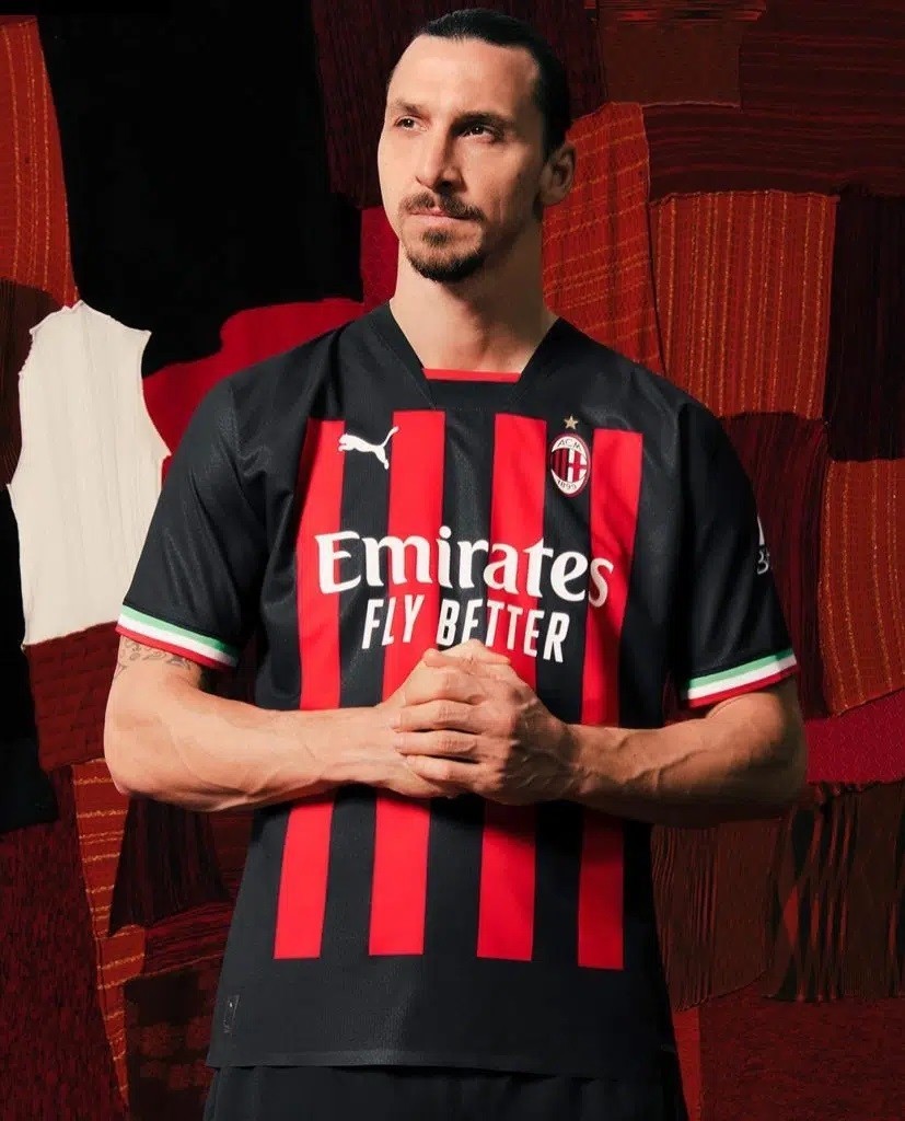 Ibrahimovic Authentic AC Milan Shirt, 2022/23 - Signed by the