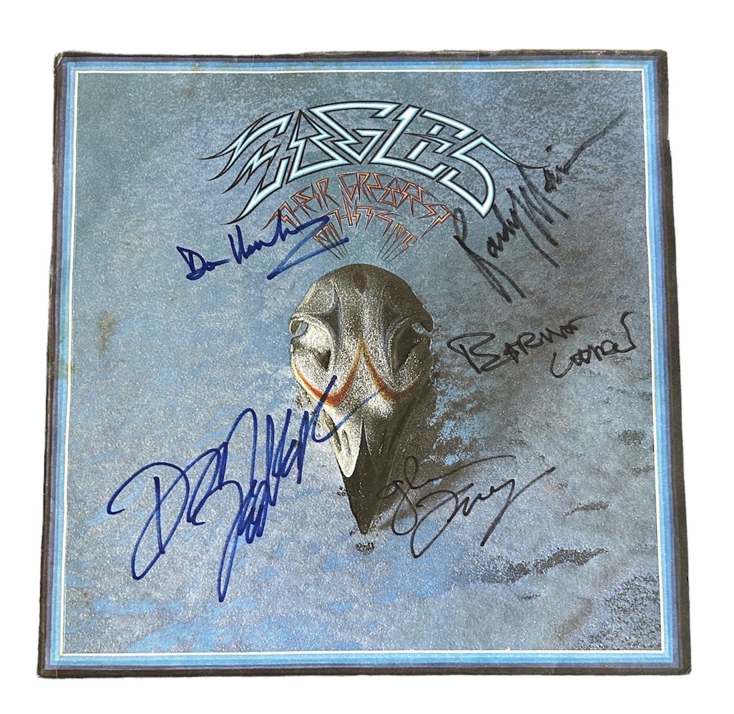 The Eagles Signed 'Their Greatest Hits' Vinyl LP - CharityStars