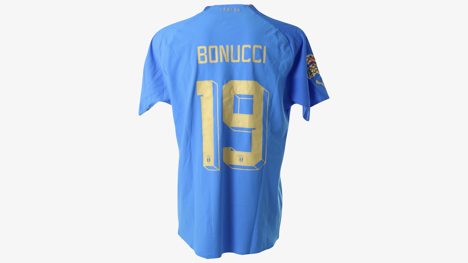 TOTTI,WORLD CUP 2006 ITALY MATCH ISSUE UN WORN SHIRT RARE FIGC MAGLIA ITALIA XL